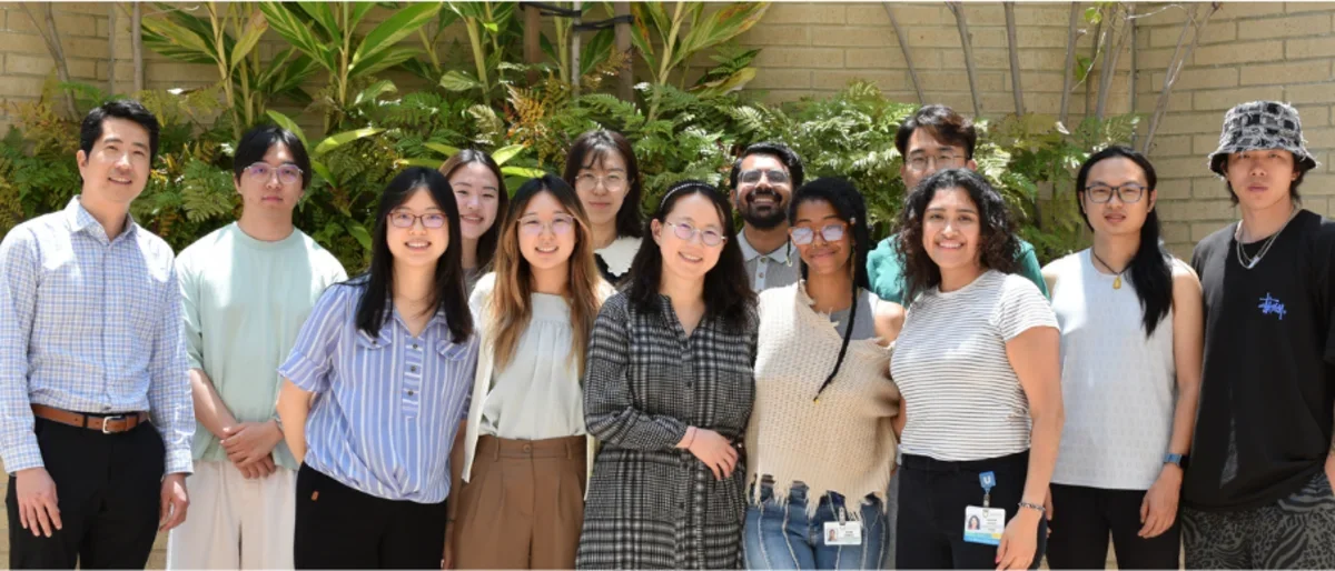 Group photo of the Sung lab.