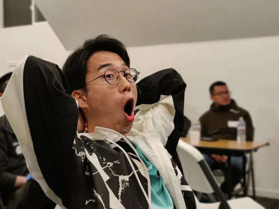Ajin with expression of shock